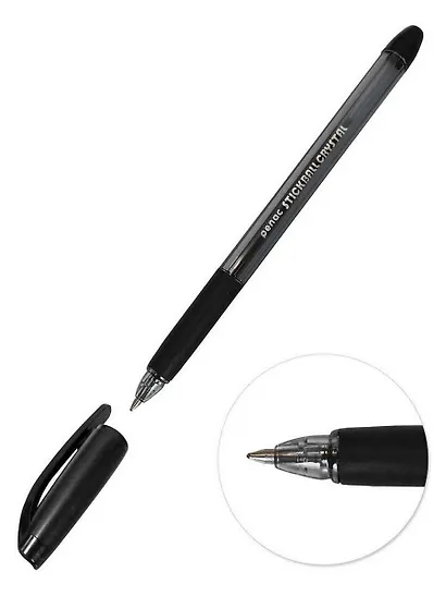 Ручка шариковая Penac, Stick ball, черная 0,7 мм - фото 3