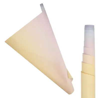 Бумага упаковочная 70*100см "Сине-голубая" глянц., инд.уп. - фото 2