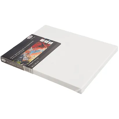 Холст на подрамнике "Старый Мастер", 24*30см, 100% лен, мелкое зерно - фото 2