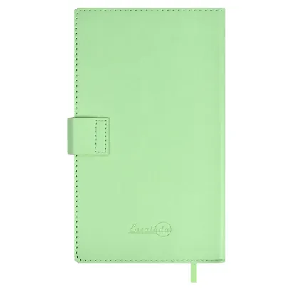 Ежедневник недат. А6+ 160л 125*211 "Краст" оливковый, кожзам, тв.переплет, офсет, ляссе, застежка - фото 7