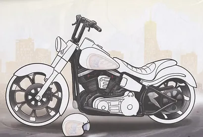 Мотоциклы (с наклейками) - фото 4