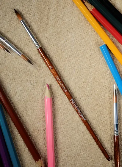 Синтетическая кисть круглая, № 3 - фото 2