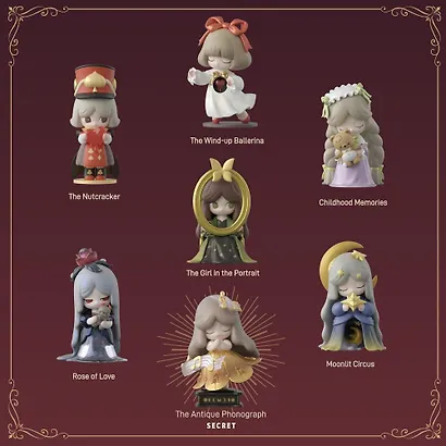 Коллекционная фигурка Laplly, серии "Винтажные воспоминания", 12cм, 12-52TOYS-202613, Blind Box, 52 Toys, 15+ - фото 12