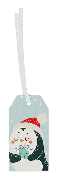 Бирки для украшения подарков "Новогодний Микс" 4шт ассорти - фото 3