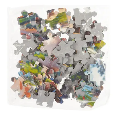 Пазл 108 элементов "Котик-рыбак" 300х210мм - фото 3