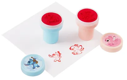 Штампик детский с картинками УШАСТИК, размер 2,5х3,6 см, набор 10 шт, картинка штампа совпадает с картинкой на крышке, блистерная упаковка - фото 5