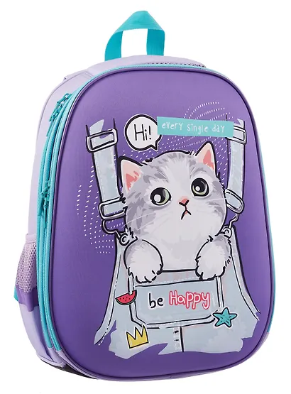 Ранец "Kitten" 2отд., 39*30*18см, 2 кармана, анатомическая спинка, пенал, мешок для обуви - фото 3