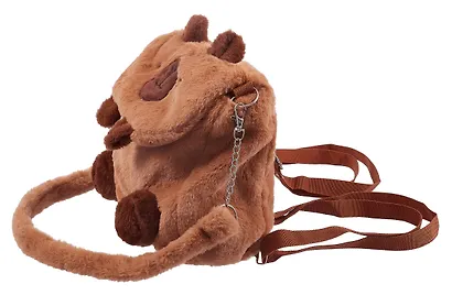 Рюкзачок-игрушка плюшевый Капибара (17х14) (12-00830-202406-1) Bookvalno - фото 4