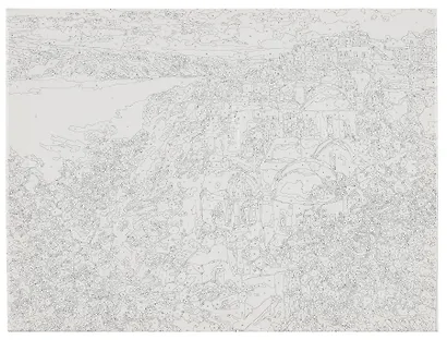 Холст с красками по номерам "Цветущий Санторини", 30 х 40 см - фото 3