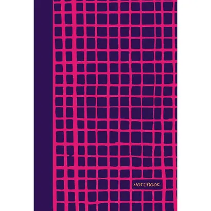 Записная книжка,  Эксмо А5+ (167*246) 96л. Книги для записей Яркие штрихи (фуксия) интегральная обложка ЕТИ596 - фото 1