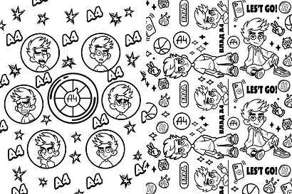 Влад А4. Раскраска-виммельбух - фото 12