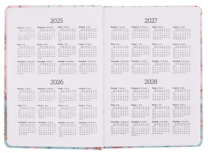 Ежедневник недат. А5 128л "Marble" тв.обложка, тиснение фольгой - фото 4