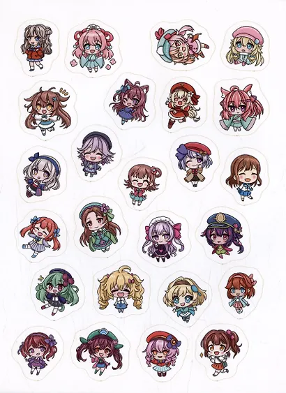 100 НАКЛЕЕК. ЧИБИ - фото 4