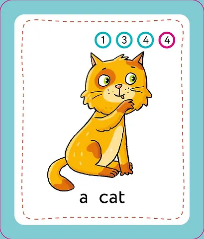 Английский для младших школьников. Обучающие карточки - фото 9