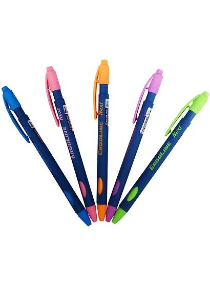 Ручка шариковая Erich Krause, Ultra Glide ErgoLine Next, автоматическая синяя - фото 2