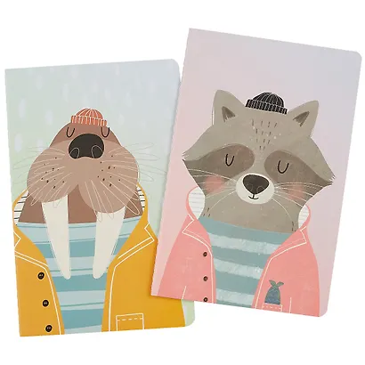 Тетрадь общая «Fashion animals» в ассортименте, 32 листа в клетку, А5 - Kairui - фото 4