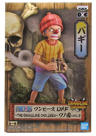 Фигурка One Piece DXF The Grandline Children Wanokuni Buggy VerB (13см) (18626) (BNS1016) - фото 5