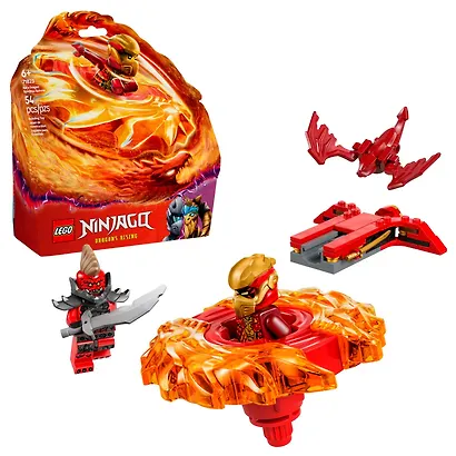 LEGO NINJAGO: Дракон Кая спиннер Кружитцу, 54 детали (71823) - фото 1