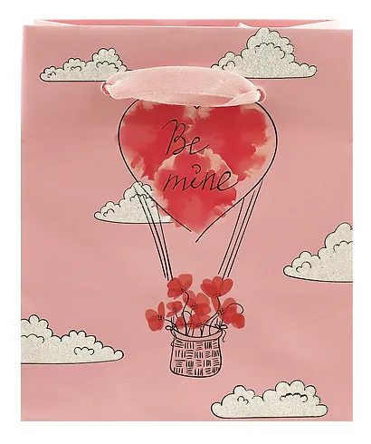 Пакет А6 14*11,5*6 "Be mine" жен., бум.мат.ламинат - фото 1