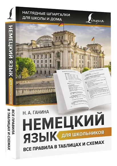 Немецкий язык для школьников. Все правила в таблицах и схемах - фото 3