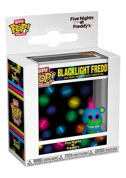 Фигурка Funko Bitty POP! Deluxe FNAF Blacklight Freddy (Fun84872) - фото 2