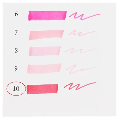 Маркер художественный "Сонет" глубокий красный, двухсторон., тонк. и широк.долото, Сонет - фото 3