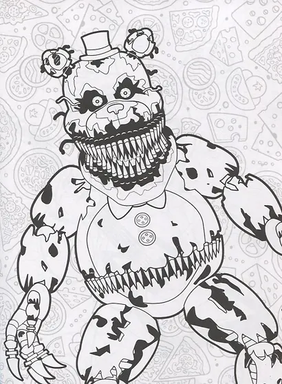 Official Five Nights at Freddys Coloring Book - фото 2