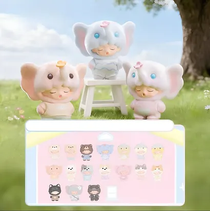 Коллекционная фигурка Милые питомцы YUMO, 7см, 12-Jotoys-05, Blind Box, Jotoys 15+ - фото 1