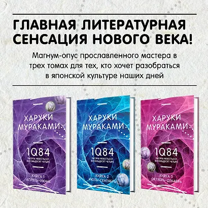 1Q84. Тысяча Невестьсот Восемьдесят Четыре. Кн. 1. Апрель - июнь - фото 5