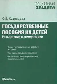 Государственные пособия на детей: разъяснения и комментарии - фото 1