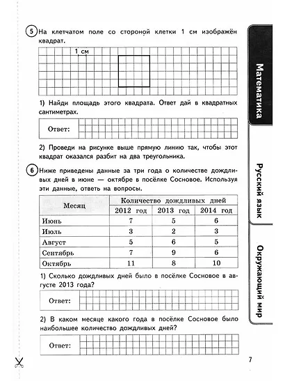 ВПР. Математика. Русский язык. Окружающий мир. 4 класс. Универсальный сборник заданий. Типовые задания. 24 варианта - фото 6