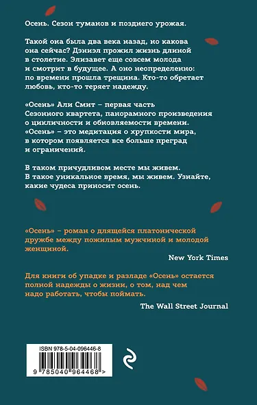 Сезонный квартет Али Смит. Лето. Весна. Зима. Осень (комплект 4-х книг) - фото 2