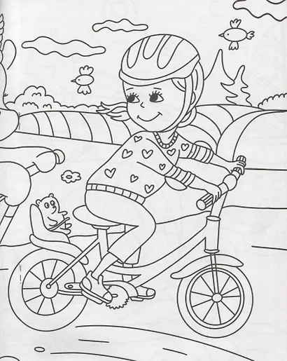 Дружные единороги. Раскраска - фото 3