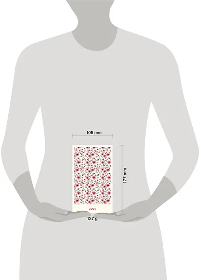 Ежедневник датированный 2026 год, А6, 80 листов, "Пчелы в кустах" - фото 6