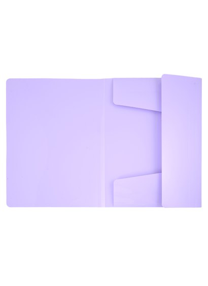 Папка на резинке «Pastel» А4, пластик, 3 клапана, в ассортименте, Erich Krause - фото 2