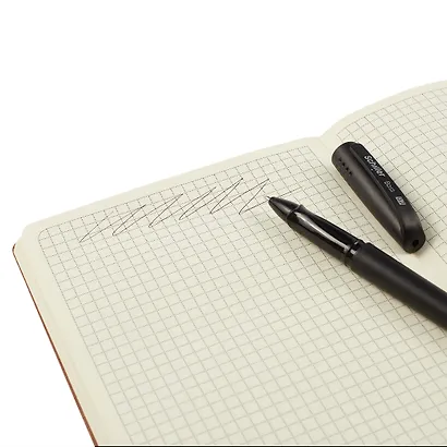 Ручки шариковые черные 12 штук "Boss" 0,7 мм, Schiller - фото 4