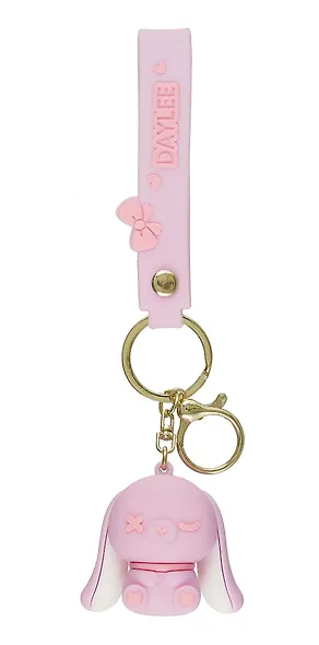 Брелок Кролик (пастель) (ПВХ) (6см) в ассортименте - фото 1