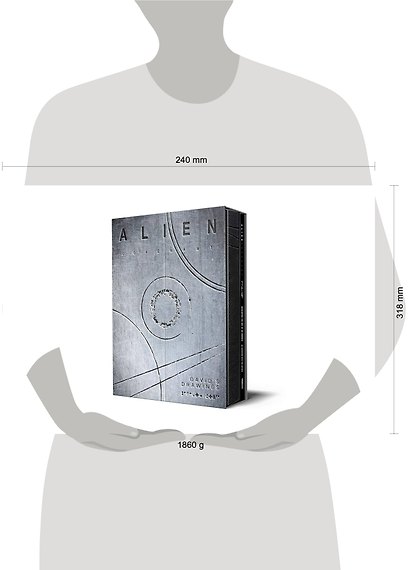 Alien Covenant: David's Drawings 2 books in set (Dane Hallett) Чужой Завет: Рисунки Дэвида 2 книги в наборе (Дейн Халлет)/ Книги на английском языке - фото 3