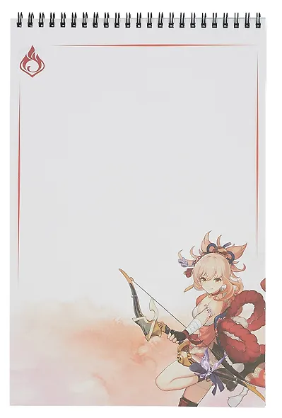 Геншин. Творческий блокнот cо стикерами и переводными татуировками A4. Лесные приключения - фото 7