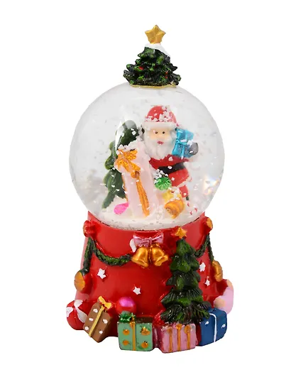 Снежный шар Дед Мороз с подарками (5,5х5х9) (12-3307026671-8888) - фото 1