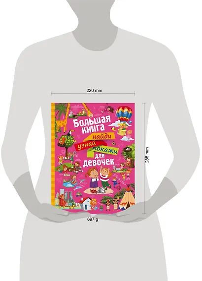 НайдиУзнайПокажи(под) Для девочек большая книга найди, узнай, покажи - фото 3