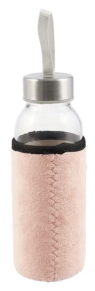 Бутылка в чехле велюр Котик Манэки-нэко (бэби) (стекло) (300мл)(12-7599-MN1) - фото 7