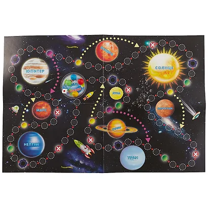 Игра-ходилка с фишками «Солнечная система» - фото 2