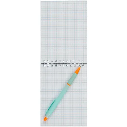 Блокнот А6 80л кл. "КАПЛИ КРАСКИ" гребень, сплошной УФ-лак, офсет 60г/м? - фото 2