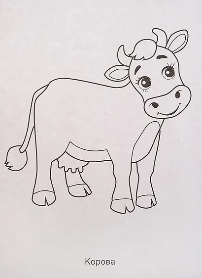 Домашние животные. Раскраска в папке - фото 3