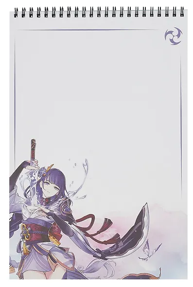 Геншин. Творческий блокнот cо стикерами и переводными татуировками A4. Лесные приключения - фото 6