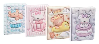 Записная книжка А6 96 листов, "Sweet Kawaii 3D", в ассортименте - фото 2