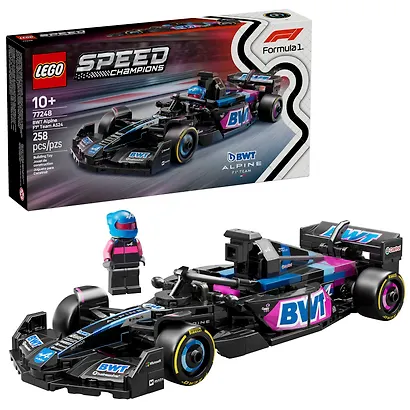 LEGO Speed Champions: Гоночный автомобиль BWT Alpine F1 Team A524, 258 деталей (77248) - фото 1