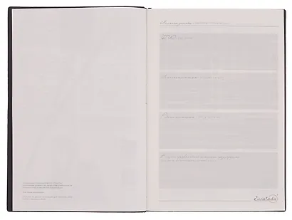 Ежедневник недат. А5 120л "Наппа. Маргарита Карева, курица" кожзам, мягк. переплет, тисн.фольгой, офсет, справ.мат-лы, ляссе, инд.уп - фото 6