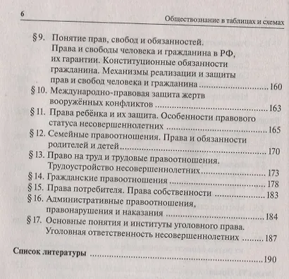 Обществознание в таблицах и схемах. 9 класс. Интенсивная подготовка к ОГЭ: обобщение, систематизация и повторение курса. Справочное пособие - фото 5